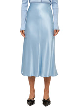 Mia Bias Skirt, Glacier
