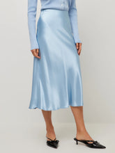 Mia Bias Skirt, Glacier