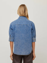 Suri Denim Button Up Top