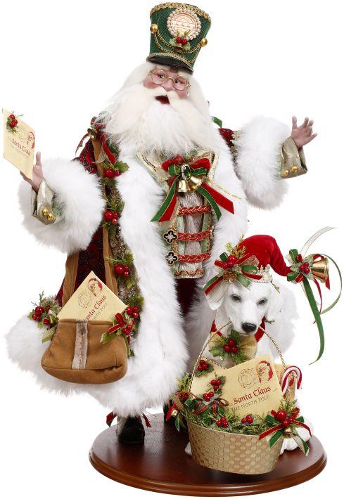 Santa's Mail Call with Dog