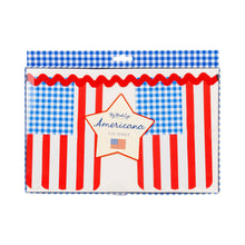 Gingham American Flag Banner