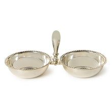 Silver Two Section Dish