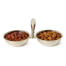 Silver Two Section Dish