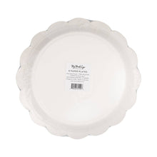 9" Floral Paper Plate Set [Set of 8]