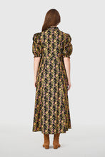 Rosie Shirt Dress, Berrywood Scroll