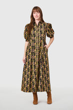 Rosie Shirt Dress, Berrywood Scroll