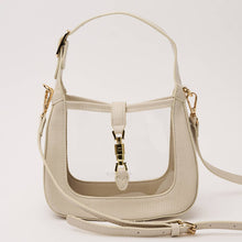 Paige Clear Bag, Ivory