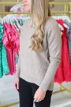 Heather Tan Knit Sweater