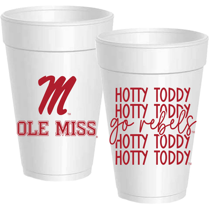 Ole Miss Styrofoam Cup [Pack of 10]