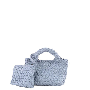 Maggie Mini Tote, Sky Blue