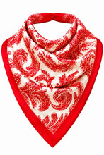 Scarf, Red Paisley