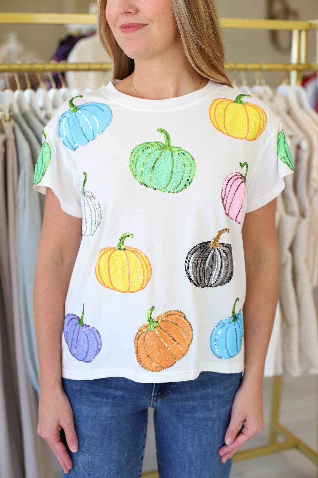 Multi Pumpkin Tee