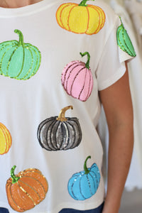 Multi Pumpkin Tee