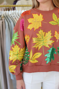 Fall Leaves Sweatshirt