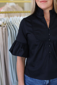 Meredith Top, Black