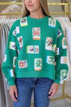 Green Mahjong Sweatshirt