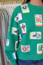 Green Mahjong Sweatshirt