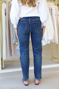 Elizabeth High Rise Straight Leg Jean