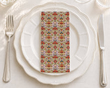 Vintage Pom Garden Printed Guest Towel [Pack of 16]