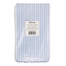 Bluehill Striped Paper Dinner Napkin [Pack of 24]