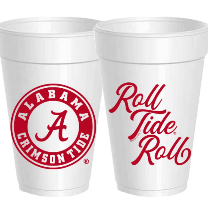 Alabama Styrofoam Cup [Pack of 10]