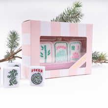 Mahjong Tile Hand-Painted Christmas Ornament