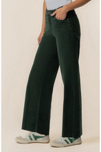 Meg High Rise Wide Leg Jean, Evergreen