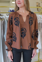 Riviera Blouse, Dapoli Clove