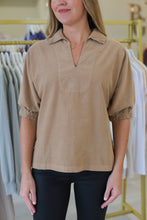 Grace Top, Camel