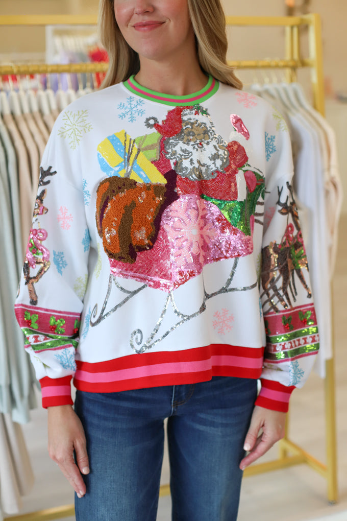 Vintage Santa Sweatshirt