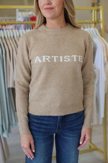 Beige Artiste Sweater