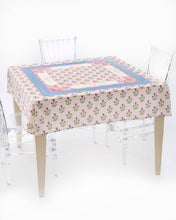 Purple Thistle Instructional Mahjong Tablecloth