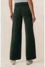 Meg High Rise Wide Leg Jean, Evergreen