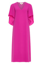Meredith Midi Dress, Carmine Pink
