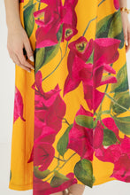 Roma Dress, Bougainvillea Washed Poly