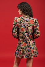 Hazel Dress, Midnight Petals