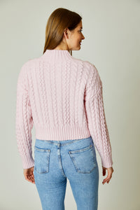 Pearl Mock Neck Sweater