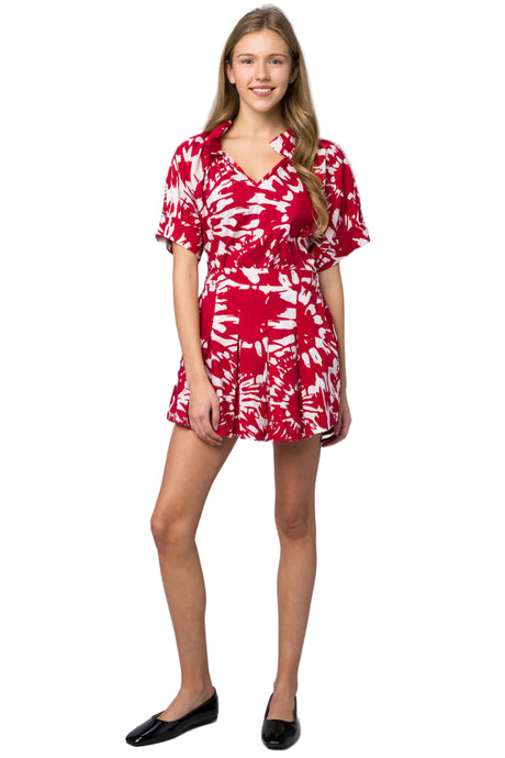 Blake Top, Sunburst Red