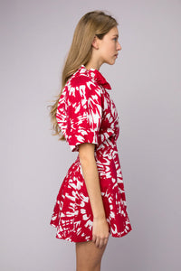 Blake Top, Sunburst Red