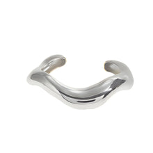 Wave Cuff, Silver