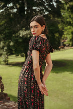 Cornelia Dress, Onyx Garden