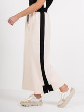 Teddy Crop Trousers, Black/Sandstone