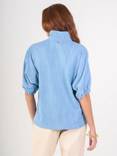 Poppy Top, Denim Chambray