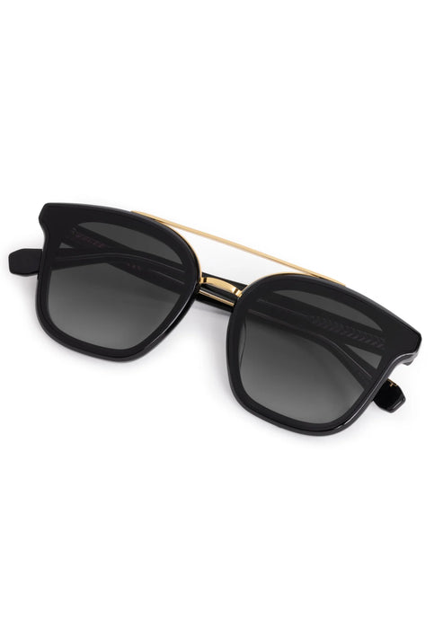 COLISEUM NYLON | Black + Black and Crystal 24K