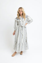 French Floral Tiered Maxi Dress