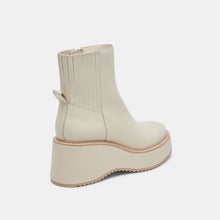 Hilde Boots, Ivory Leather
