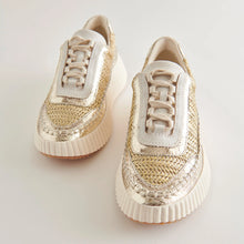 Dolen Sneaker, Gold Knit