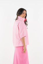 Bonny Top, Pink Carnation Stripe