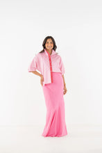 Bonny Top, Pink Carnation Stripe