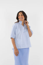 Poppy Top, Grapemist Stripe